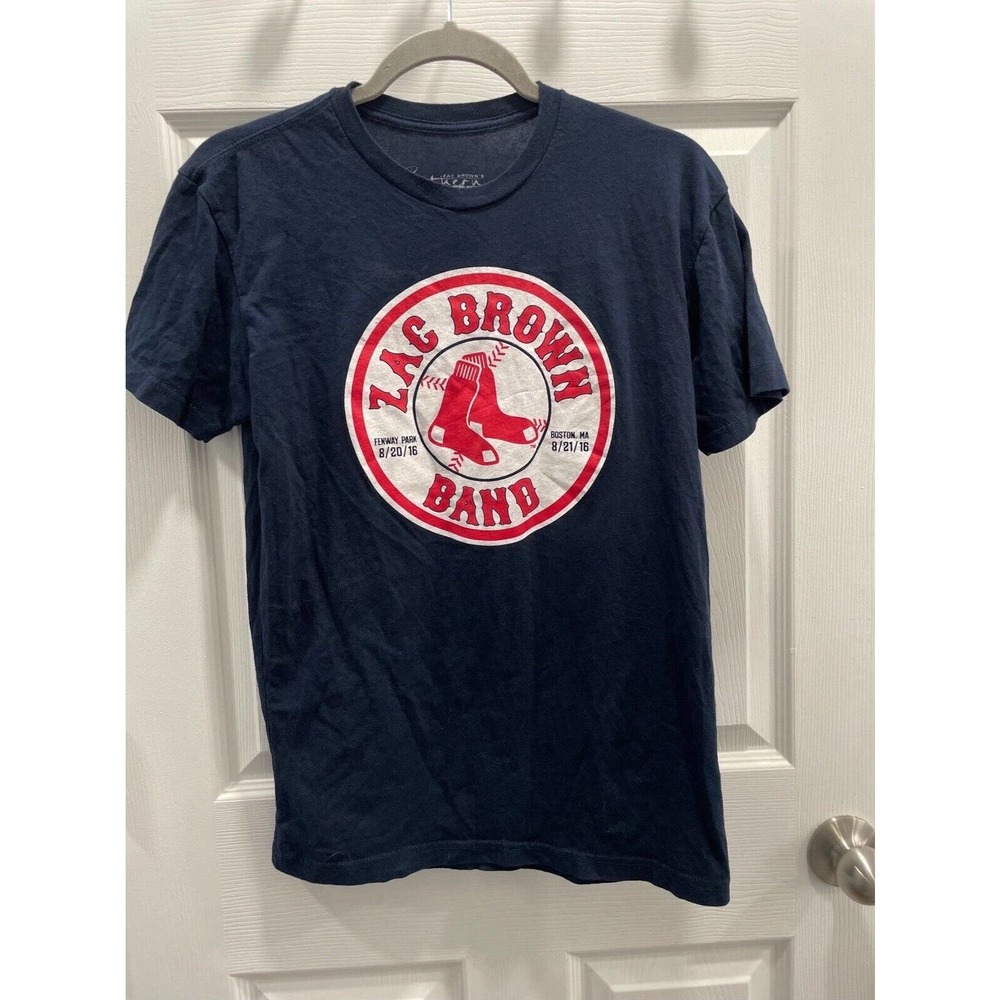 Zac Brown Band At Fenway Park 8/20/16 ￼ T-Shirt Size Small